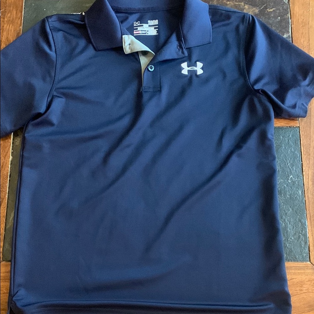 Under Armour Dark Blue Performance Polo